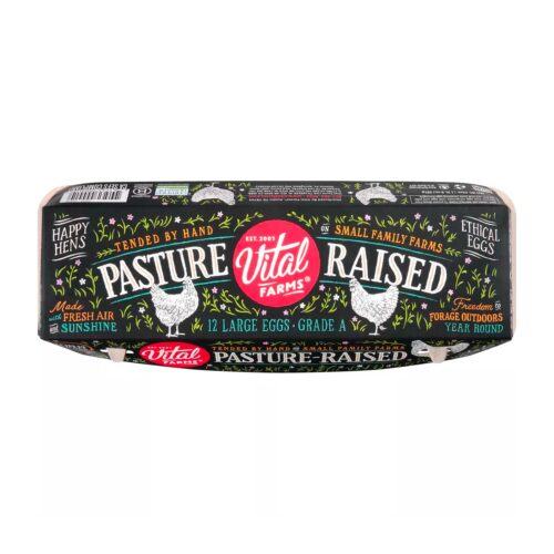 Vital Farms Pasture-Raised Grade A Large Eggs - 12ct